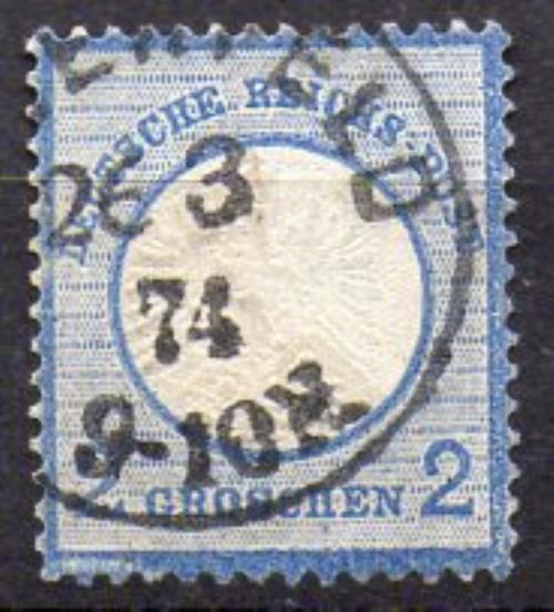 German Empire No. Yvert 17 No. Michel 20 (o)